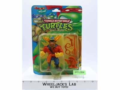 Monty Moose Teenage Mutant Ninja Turtles TMNT 1992 Playmates NEW MOSC SEALED