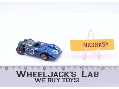 Ferrari 312P Blue Hot Wheels 1969 Redline Vintage Mattel RL
