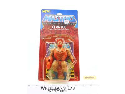 Clawful Masters of the Universe MOTU 1983 Mattel MOSC SEALED NEW Action Figure
