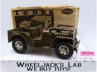 Jeep Commander GR 2-2431 Pressed Steel 1960's Tonka Vintage Toy