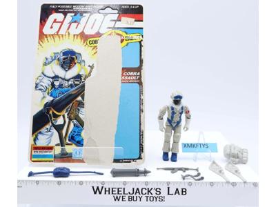Snow Serpent V1 100% Complete W/Card GI Joe 1985 Hasbro Action Figure