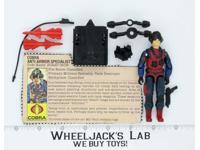 Scrap Iron V1 100% Complete G.I. Joe 1984 Hasbro Vintage Action Figure