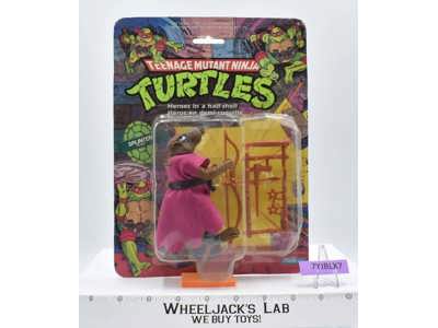 Splinter NEW MOSC 1988 Teenage Mutant Ninja Turtles Playmates Tmnt