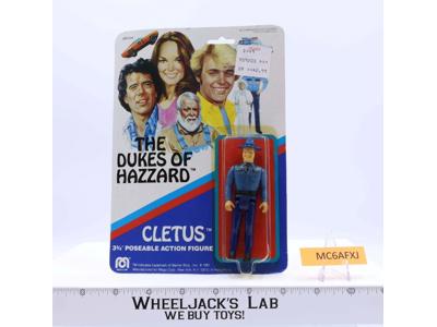 Cletus Dukes Of Hazzard 1981 Mego Vintage Action Figure NEW MOSC SEALED