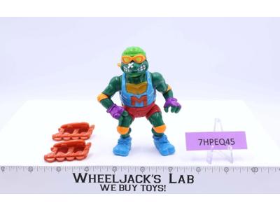 Skateboardin' Mike Teenage Mutant Ninja Turtles 1991 Playmates Action Figure