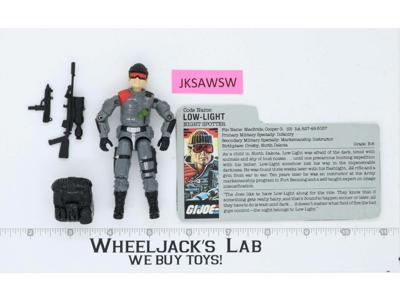 Low-Light V1 100% Complete G.I. Joe 1986 Hasbro Vintage Action Figure