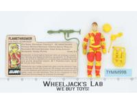 Blowtorch V1 100% Complete G.I. Joe 1984 Hasbro Vintage Action Figure