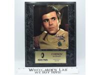 Lieutenant Chekov Star Trek Walter Koenig AUTOGRAPHED Plaque #548/995