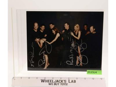The Cast of Star Trek Voyager Picardo Dawson McNeil Ryan AUTOGRAPHED Picture