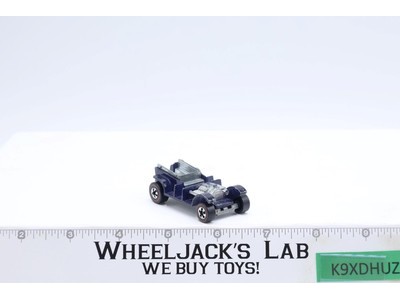 Paddy Wagon Dark Blue Chrome Interior 1969 1976 Hot Wheels Mattel Redlines RL HK