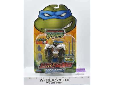 Leonardo Battle Nexus Teenage Mutant Ninja Turtles TMNT Playmates MOSC