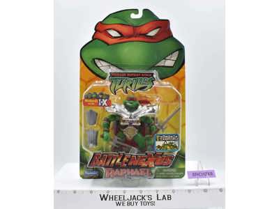 Raphael Battle Nexus Teenage Mutant Ninja Turtles TMNT Playmates MOSC