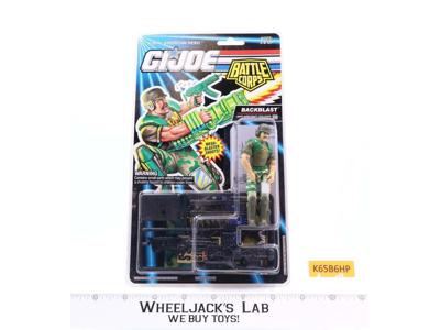 Backblast GI Joe Battle Corps 1992 Hasbro Action Figure NEW MOSC SEALED