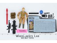 Red Star V1 100% Complete G.I. Joe 1991 Hasbro Vintage Action Figure
