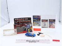 Tracks 100% complete W/Box & Bubble 1985 G1 Transformers Hasbro Vintage Figure