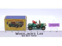 1911 Renault Y-2 Lesney Matchbox Series 1960's Made In England