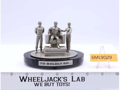 Star Trek To Boldly Go Kirk Spock McCoy 1996 Rawcliffe Pewter Figurine