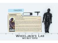 Snake Eyes V1 STRAIGHT ARM 100% Complete 1982 G.I. Joe Hasbro Vintage Figure