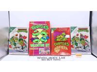Lot of Valentine's Cards Teenage Mutant Ninja Turtles TMNT NEW SEALED