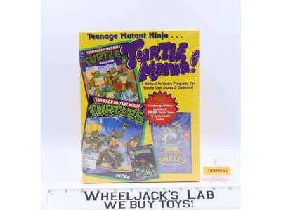 Teenage Mutant Ninja Turtle Mania Radio Shack Computer Game SEALED