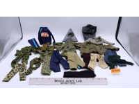 Lot of 26 Pieces of Clothing For 12 " Action Figures G.I. Joe Vintage