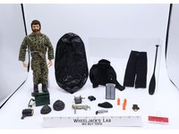 Secret Mission To Spy Island GI Joe 12" Action Figure 1964 Hasbro Vintage