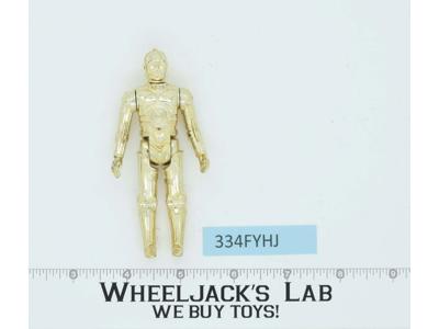 C-3PO DARK GOLD Complete Star Wars 1977 Kenner Vintage Action Figure NO REPRO