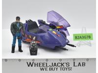 Piranha W/ Sky Rax 100% Complete M.A.S.K. 1985 Kenner Action Figure Vehicle
