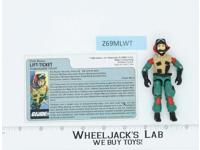 Lift Ticket V1 100% Complete 1986 G.I. Joe Hasbro Vintage Action Figure