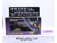 Shrapnel W Box 100% Complete 1985 Vintage Hasbro Action Figure G1 Transformers