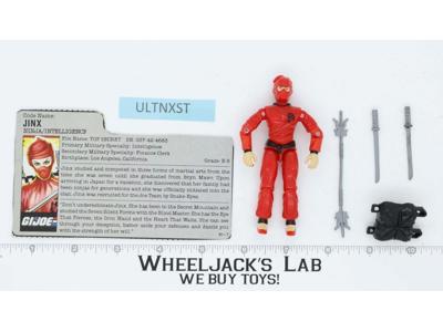 Jinx V1 100% Complete G.I. Joe 1987 Hasbro Vintage Action Figure