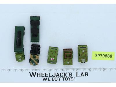Lot of 6 Military/Army Vehicles 1988-89 Vintage Galoob Micro Machines