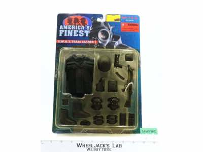 S.W.A.T. Team Leader 1 America's Finest 1999 21st Century Toys Accessories NEW