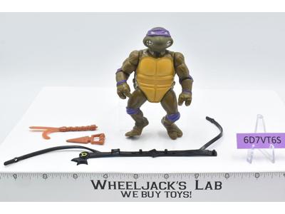 Donatello SOFT HEAD Teenage Mutant Ninja Turtle TMNT 1988 Playmates Figure