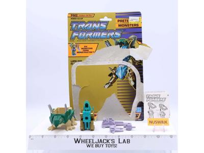 Bristleback Pretender 100% Complete W/CARDBACK 1989 Vintage G1 Transformers