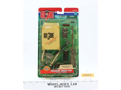 Pressure Under Fire Top Secret Orders GI Joe 12" Hasbro MOSC 2000 Accessory Set