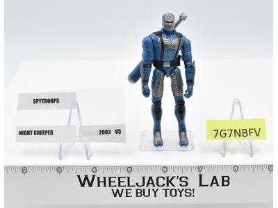 Night Creeper v5 G.I. Joe Spy Troops 2003 Hasbro Action Figure