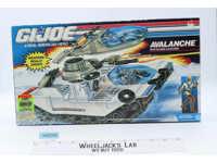 Avalanche W/ Cold Front GI Joe 1990 Hasbro Action Figure Vehicle NEW MISB SEALED