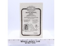 Hoth Wampa Cave Instructions Micro Collection ORIGINAL 1982 Star Wars