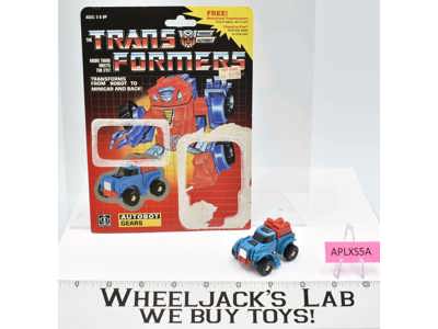 Gears W/CARDBACK 100% Complete 1985 Vintage Hasbro G1 Transformers Action Figure