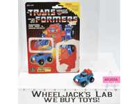 Gears W/CARDBACK 100% Complete 1985 Vintage Hasbro G1 Transformers Action Figure