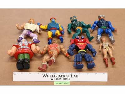Lot of 8 He-Man Masters Of The Universe MOTU Vintage 1980's Mattel Figures