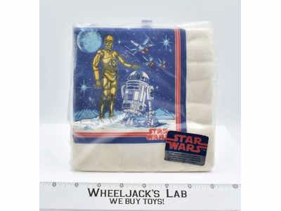 Star Wars C3PO & R2D2 Napkins 1977 Vintage NEW