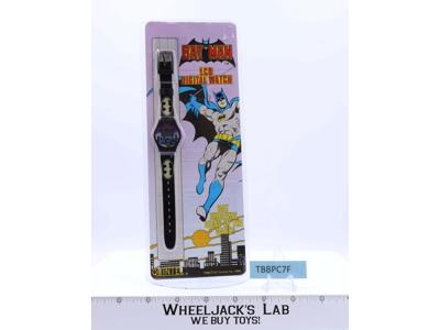 Batman LCD Digital Wrist Watch DC Comics 1989 Quintel
