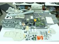 USS Flagg Aircraft Carrier UNBROKEN 100% Complete WORKING MIC GI Joe NO REPRO