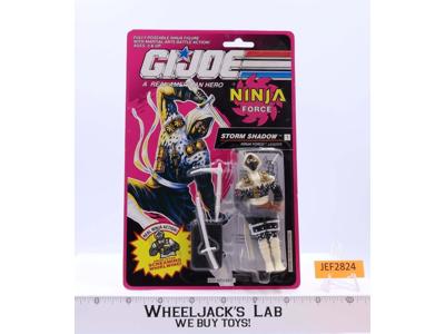 Storm Shadow GI Joe Ninja Force 1992 Hasbro Action Figure NEW MOSC SEALED