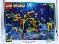 #6195 Neptune Discovery Lab 100% Complete Lego Aquanauts Aquazone