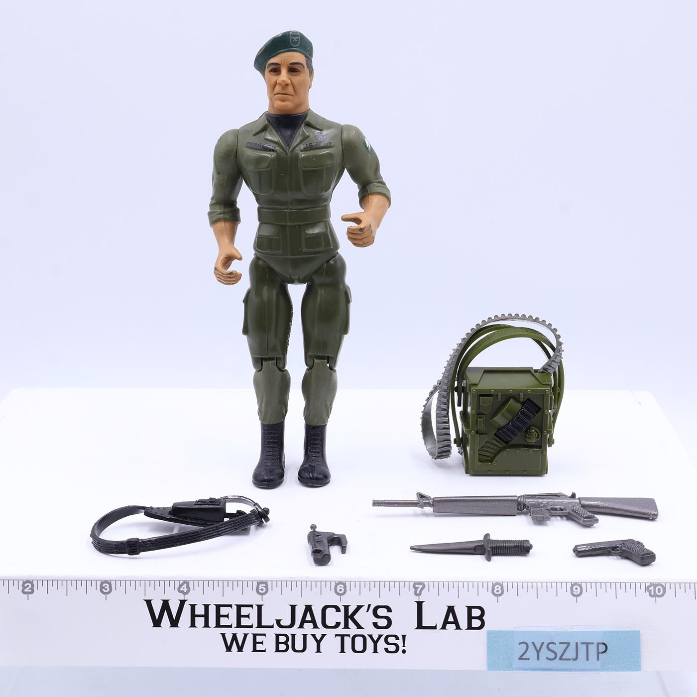 Colonel Trautman Rambo 1985 Coleco Vintage Action Figure