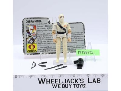 Storm Shadow V1 100% Complete G.I. Joe 1984 Hasbro Vintage Action Figure