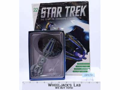 Krenim Temporal Weapon Ship Star Trek Eaglemoss W/ Magazine Issue #22
